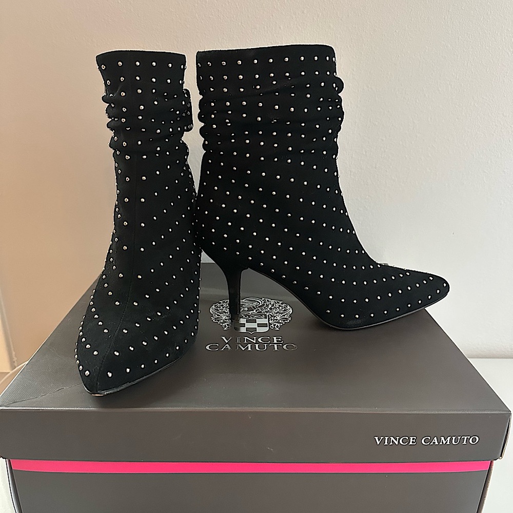 Studded boots